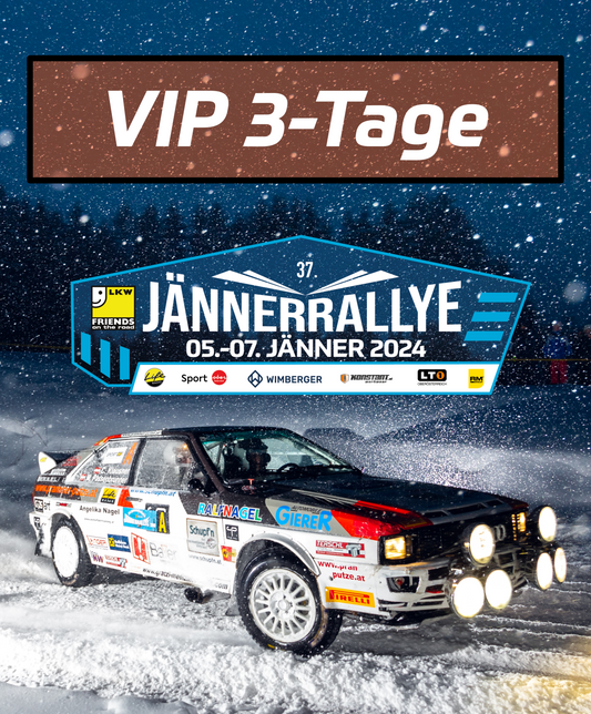 VIP 3-Tage JÄNNERRALLYE 2024